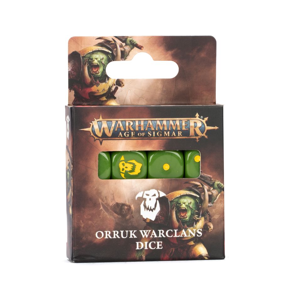 Orruk Warclans Dice Set (Pre-order Releases 02/15/25) | Grognard Games