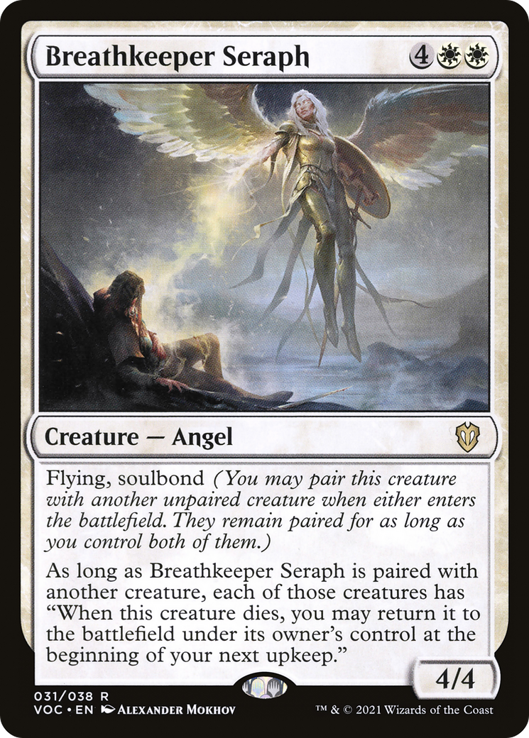 Breathkeeper Seraph [Innistrad: Crimson Vow Commander] | Grognard Games