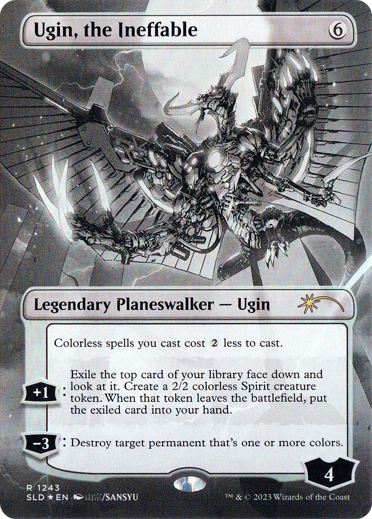 Ugin, the Ineffable (Borderless) [Secret Lair Drop Series] | Grognard Games
