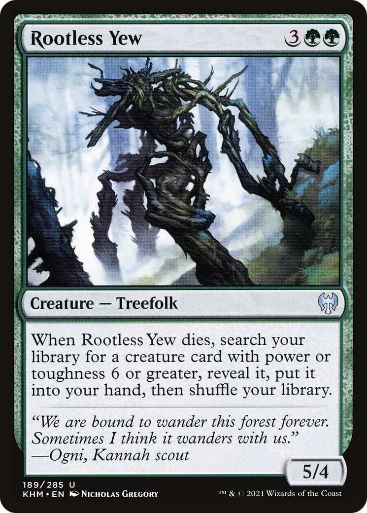 Rootless Yew [Kaldheim] | Grognard Games