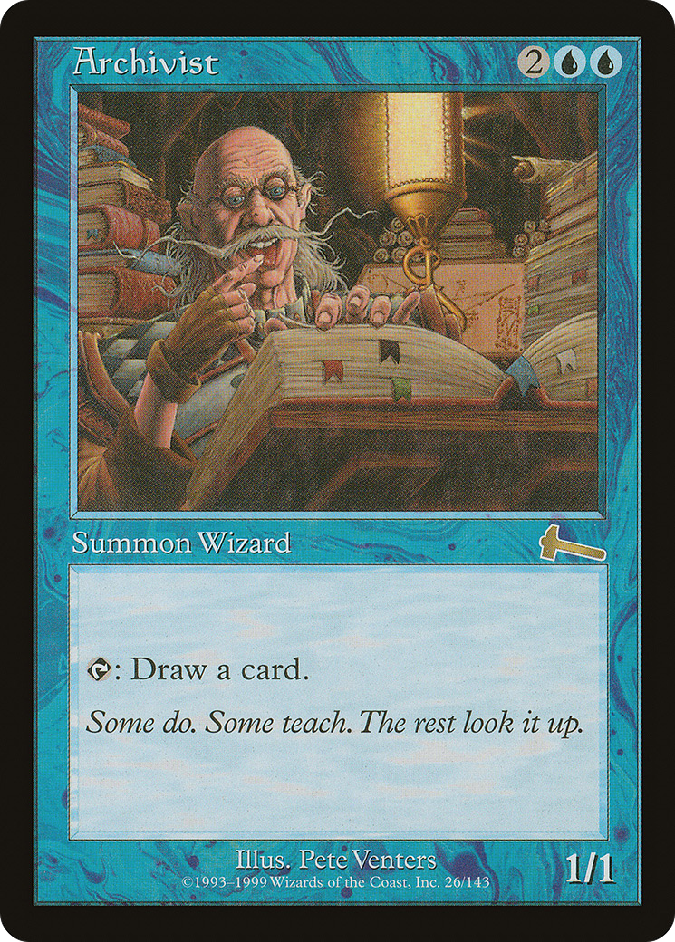 Archivist [Urza's Legacy] | Grognard Games