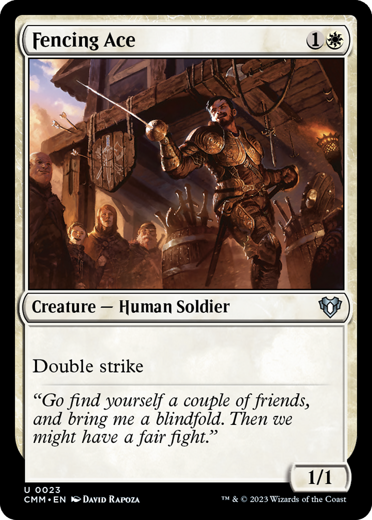 Fencing Ace [Commander Masters] | Grognard Games