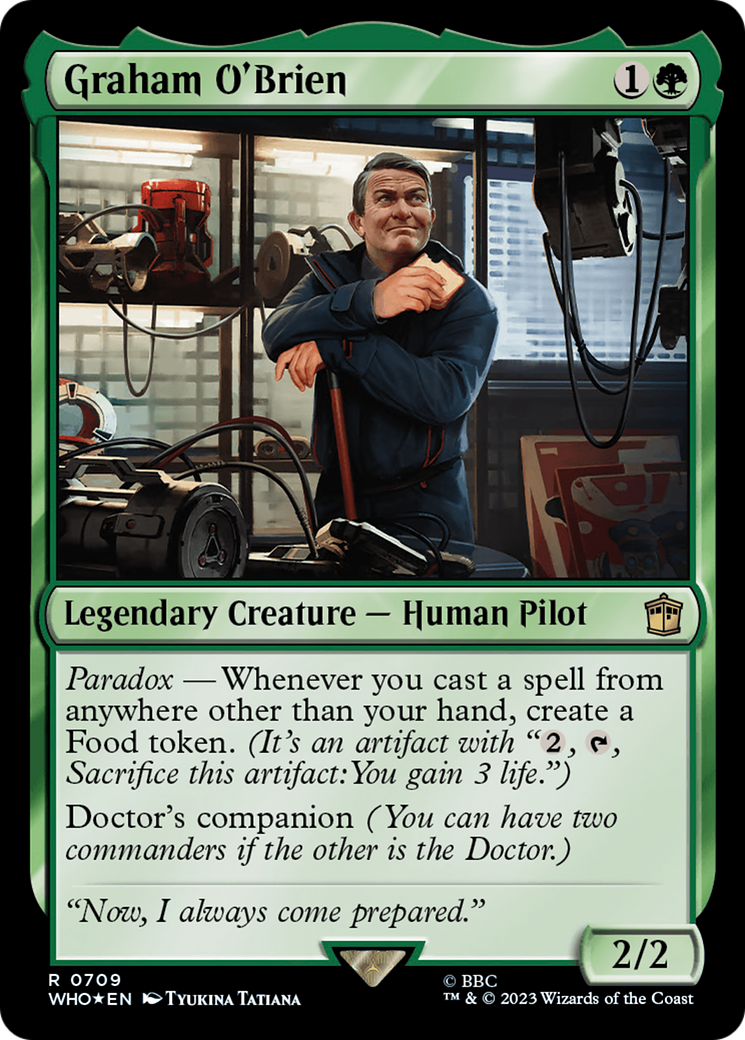 Graham O'Brien (Surge Foil) [Doctor Who] | Grognard Games