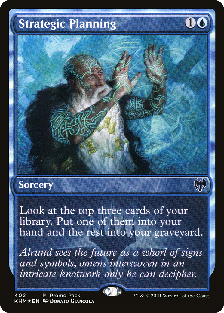 Strategic Planning (Promo Pack) [Kaldheim Promos] | Grognard Games