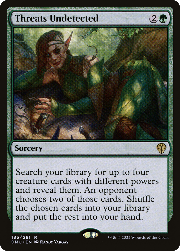 Threats Undetected (DMU-185) - Dominaria United Foil | Grognard Games