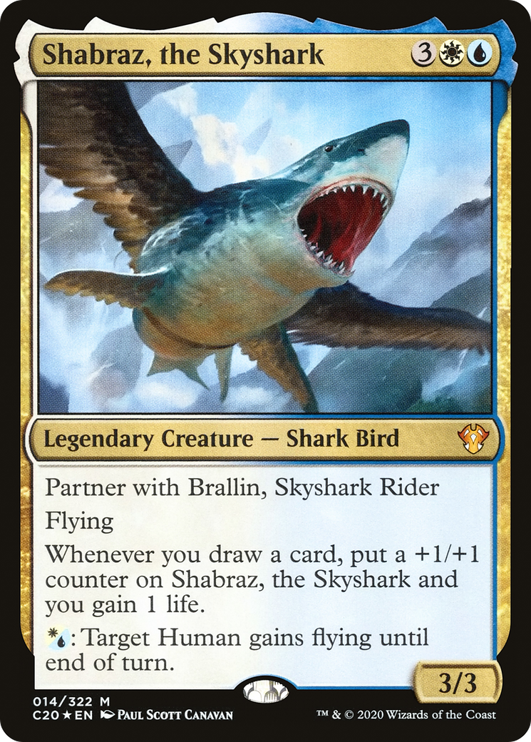 Shabraz, the Skyshark [Commander 2020] | Grognard Games