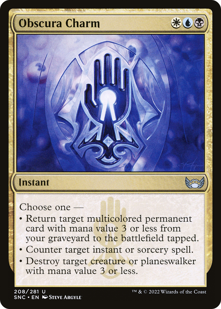 Obscura Charm [Streets of New Capenna] | Grognard Games