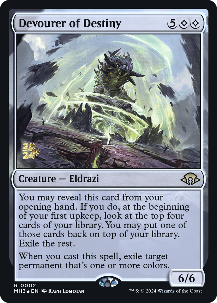 Devourer of Destiny [Modern Horizons 3 Prerelease Promos] | Grognard Games