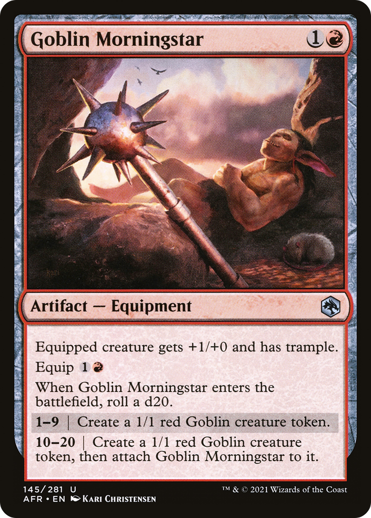 Goblin Morningstar [Dungeons & Dragons: Adventures in the Forgotten Realms] | Grognard Games