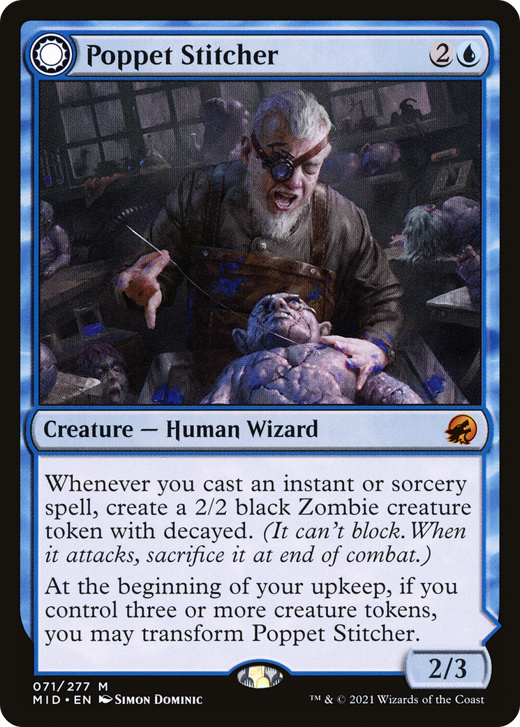 Poppet Stitcher // Poppet Factory [Innistrad: Midnight Hunt] | Grognard Games