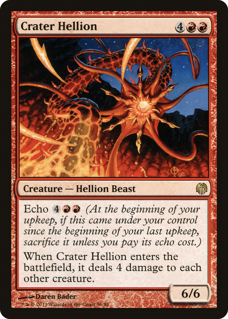 Crater Hellion [Duel Decks: Heroes vs. Monsters] | Grognard Games