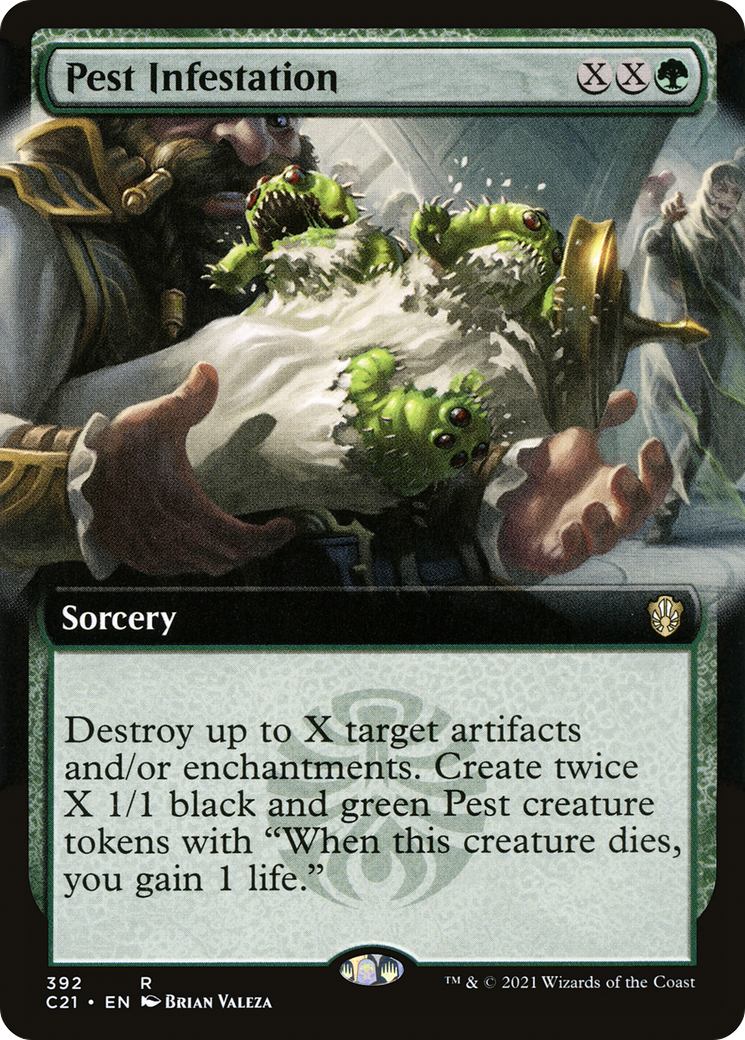 Pest Infestation (Extended) [Commander 2021] | Grognard Games