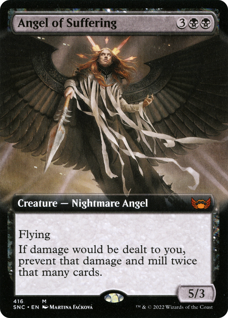 Angel of Suffering (Extended Art) [Streets of New Capenna] | Grognard Games