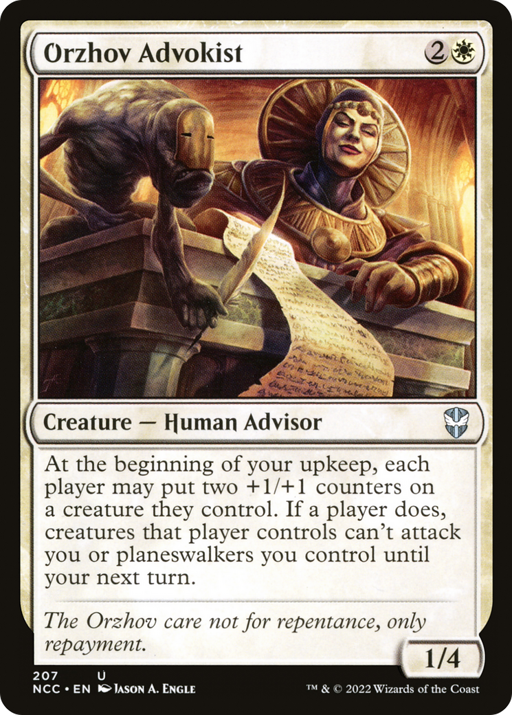 Orzhov Advokist [Streets of New Capenna Commander] | Grognard Games