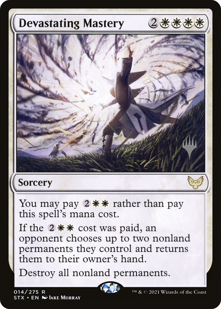 Devastating Mastery (Promo Pack) [Strixhaven: School of Mages Promos] | Grognard Games