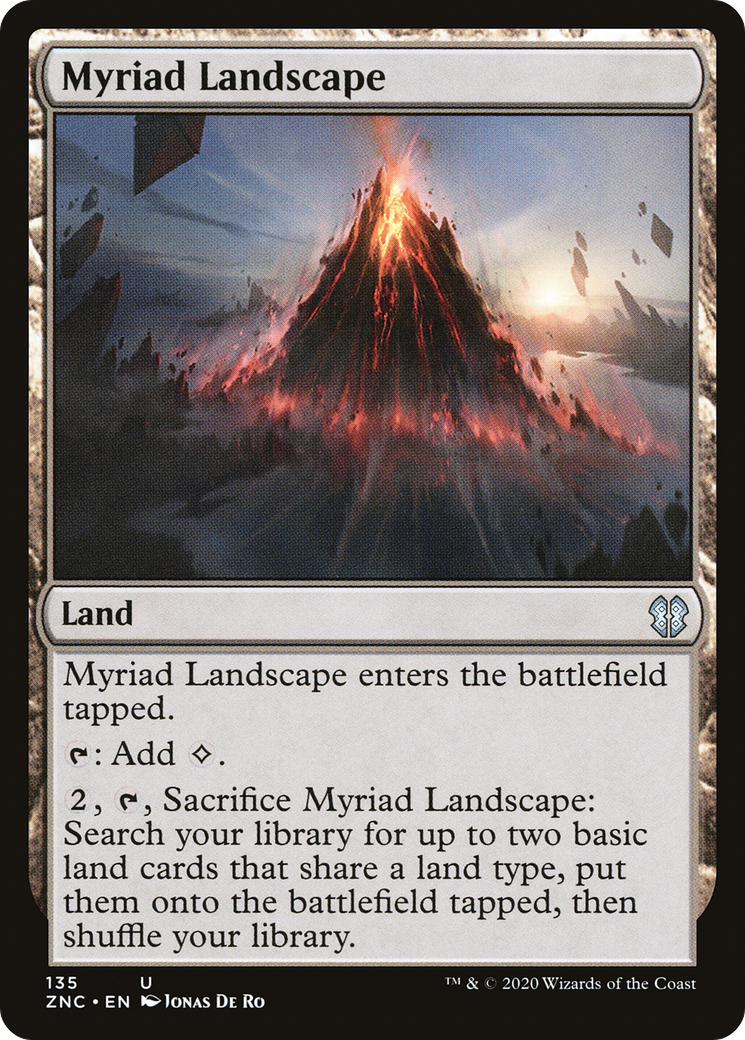 Myriad Landscape [Zendikar Rising Commander] | Grognard Games