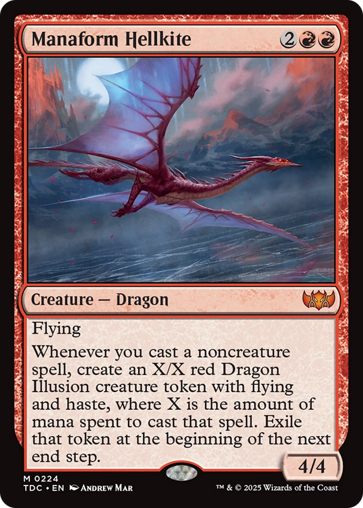 Manaform Hellkite [Tarkir: Dragonstorm Commander] | Grognard Games