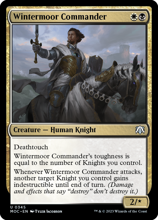 Wintermoor Commander [March of the Machine Commander] | Grognard Games