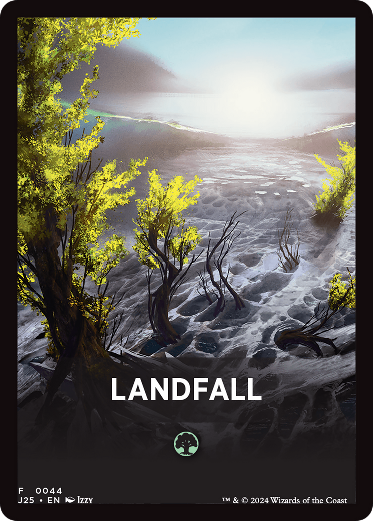 Landfall Theme Card [Foundations Jumpstart Front Cards] | Grognard Games