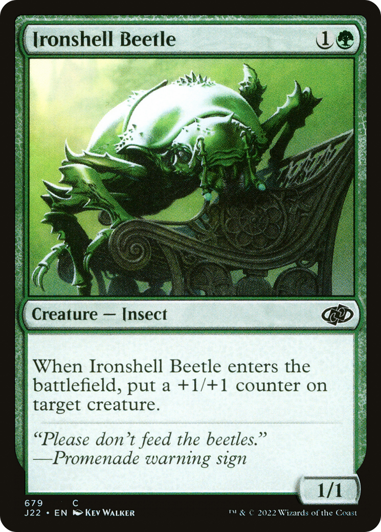 Ironshell Beetle [Jumpstart 2022] | Grognard Games
