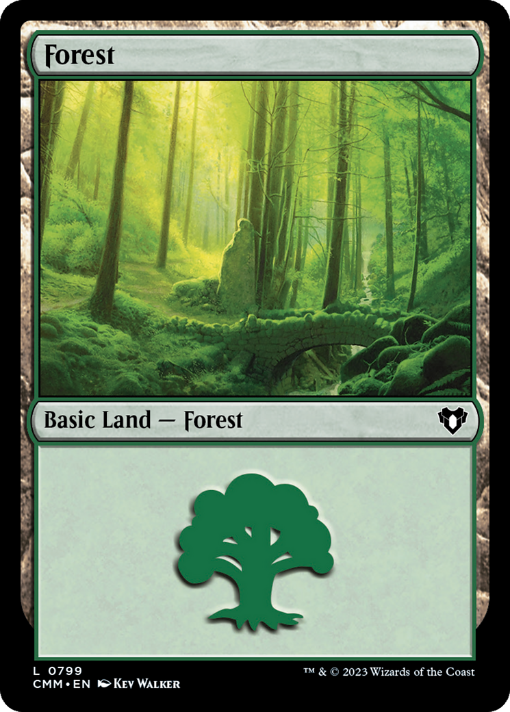 Forest (799) [Commander Masters] | Grognard Games
