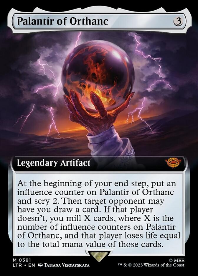 Palantir of Orthanc (Extended Art) [The Lord of the Rings: Tales of Middle-Earth] | Grognard Games