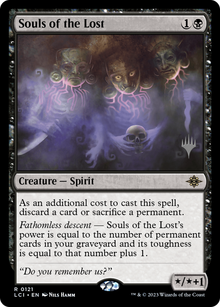 Souls of the Lost (Promo Pack) [The Lost Caverns of Ixalan Promos] | Grognard Games