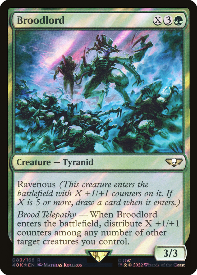 Broodlord (Surge Foil) [Universes Beyond: Warhammer 40,000] | Grognard Games