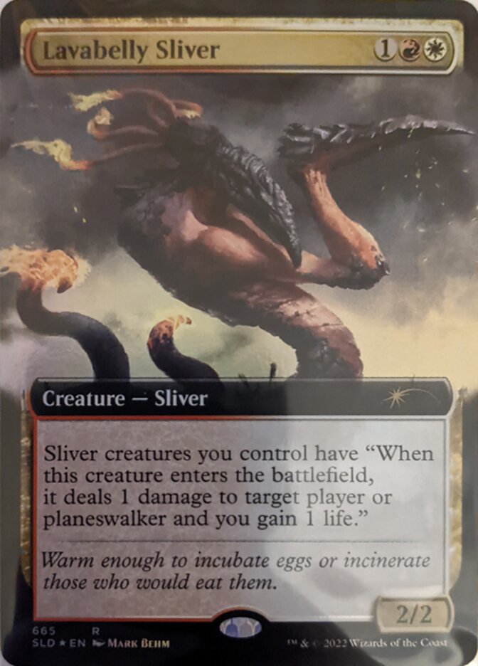 Lavabelly Sliver (Extended Art) [Secret Lair Drop Promos] | Grognard Games