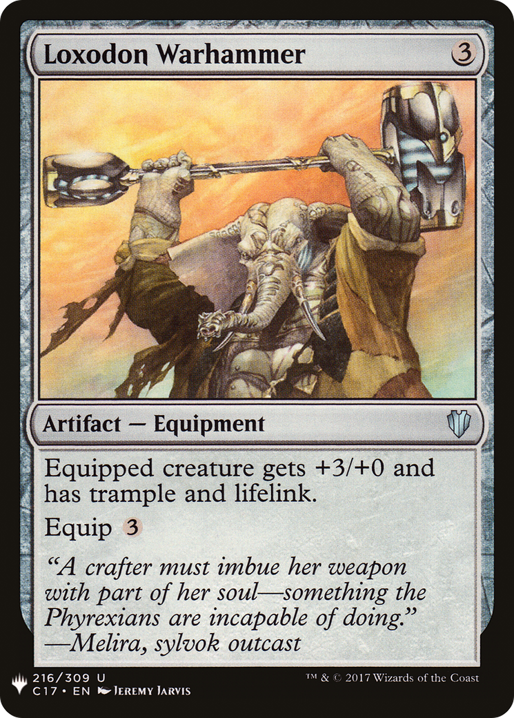 Loxodon Warhammer [Mystery Booster] | Grognard Games