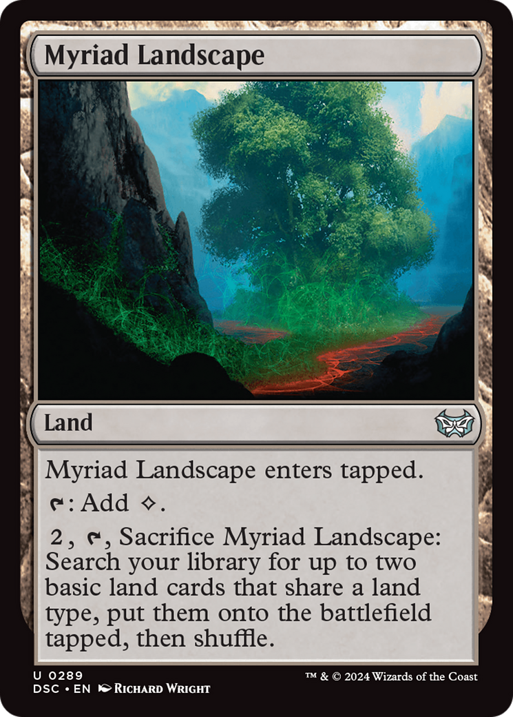 Myriad Landscape [Duskmourn: House of Horror Commander] | Grognard Games