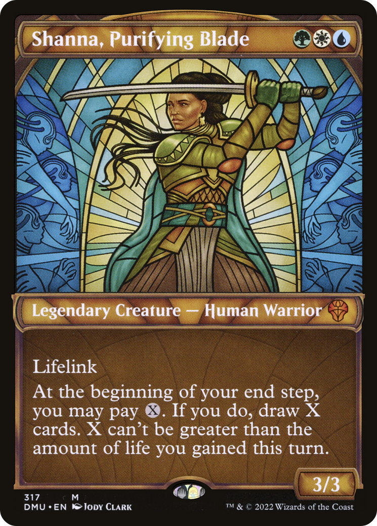Shanna, Purifying Blade (Showcase) [Dominaria United] | Grognard Games