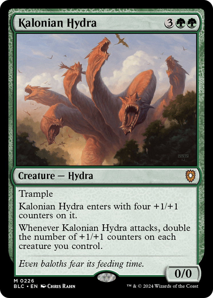 Kalonian Hydra [Bloomburrow Commander] | Grognard Games