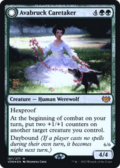 Avabruck Caretaker // Hollowhenge Huntmaster [Innistrad: Crimson Vow Prerelease Promos] | Grognard Games