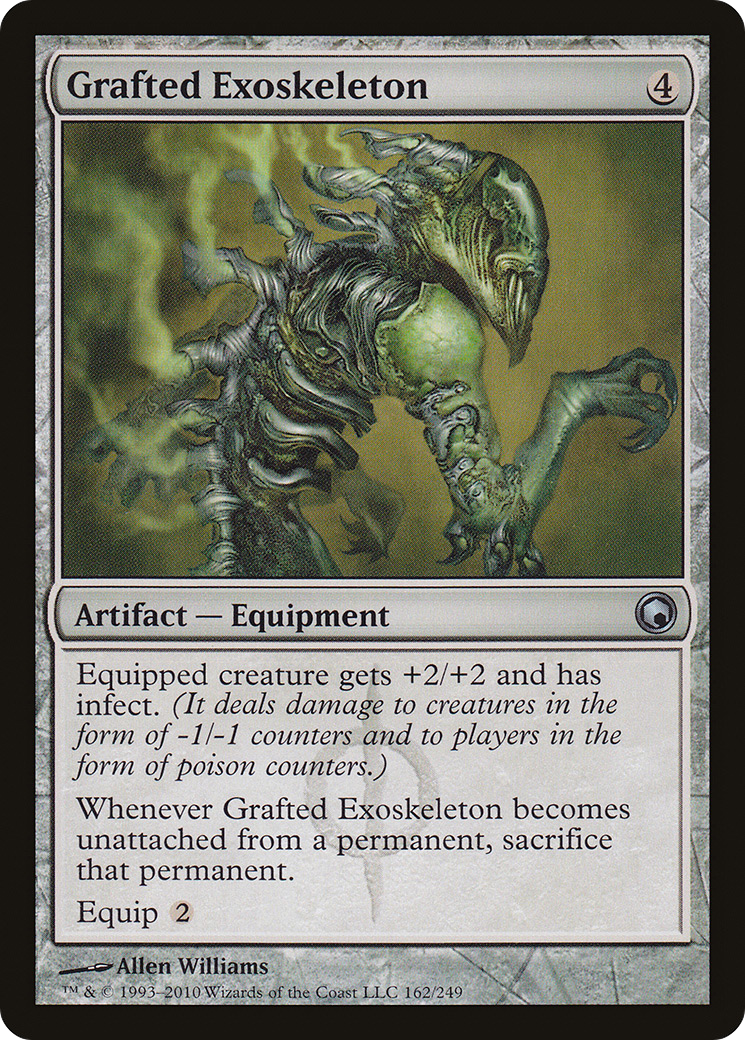 Grafted Exoskeleton [Scars of Mirrodin] | Grognard Games