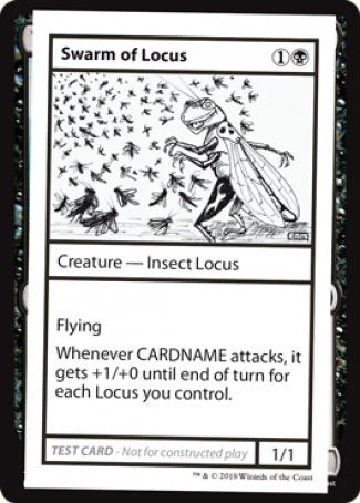 Swarm of Locus (2021 Edition) [Mystery Booster Playtest Cards] | Grognard Games