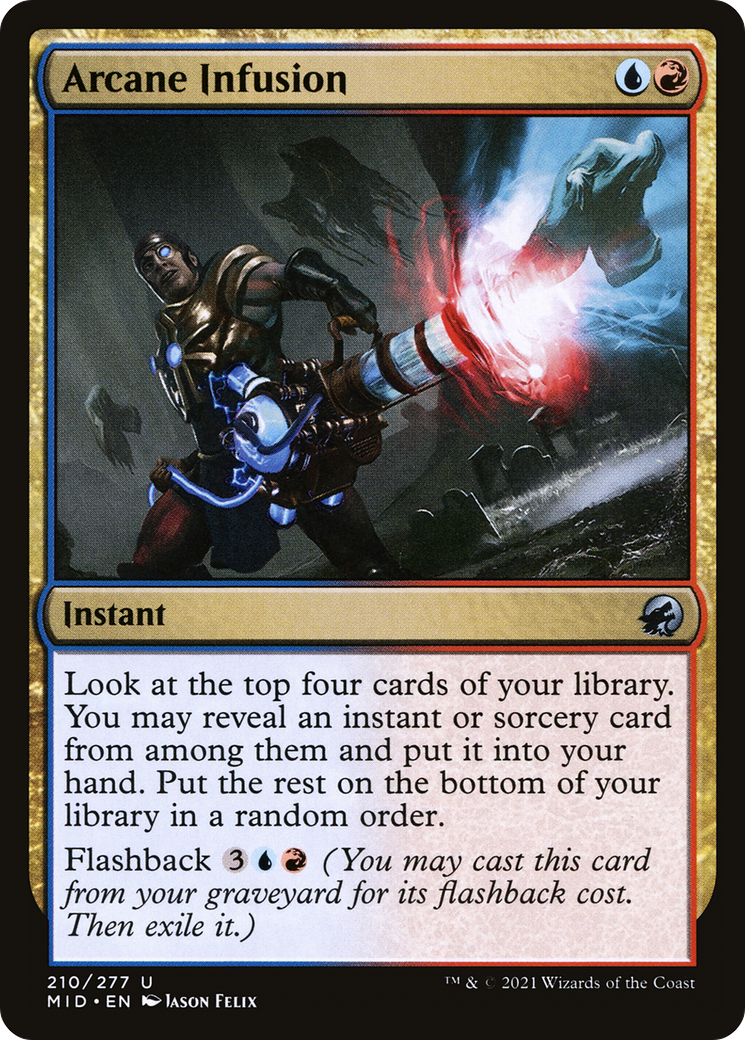 Arcane Infusion [Innistrad: Midnight Hunt] | Grognard Games