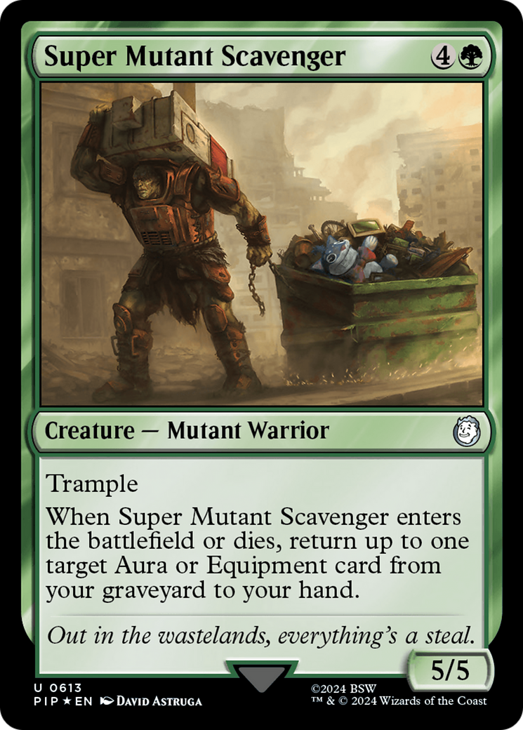 Super Mutant Scavenger (Surge Foil) [Fallout] | Grognard Games