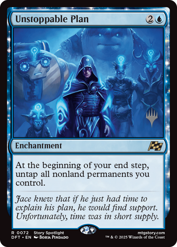 Unstoppable Plan (Promo Pack) [Aetherdrift Promos] | Grognard Games