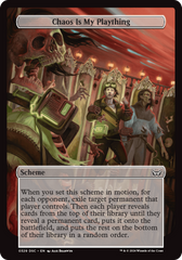 Chaos is My Plaything (Full Art) [Duskmourn: Archenemy] | Grognard Games