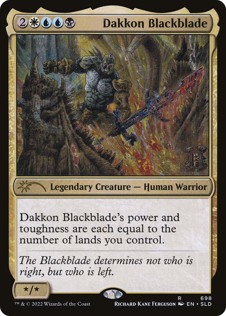 Dakkon Blackblade [Secret Lair Drop Promos] | Grognard Games