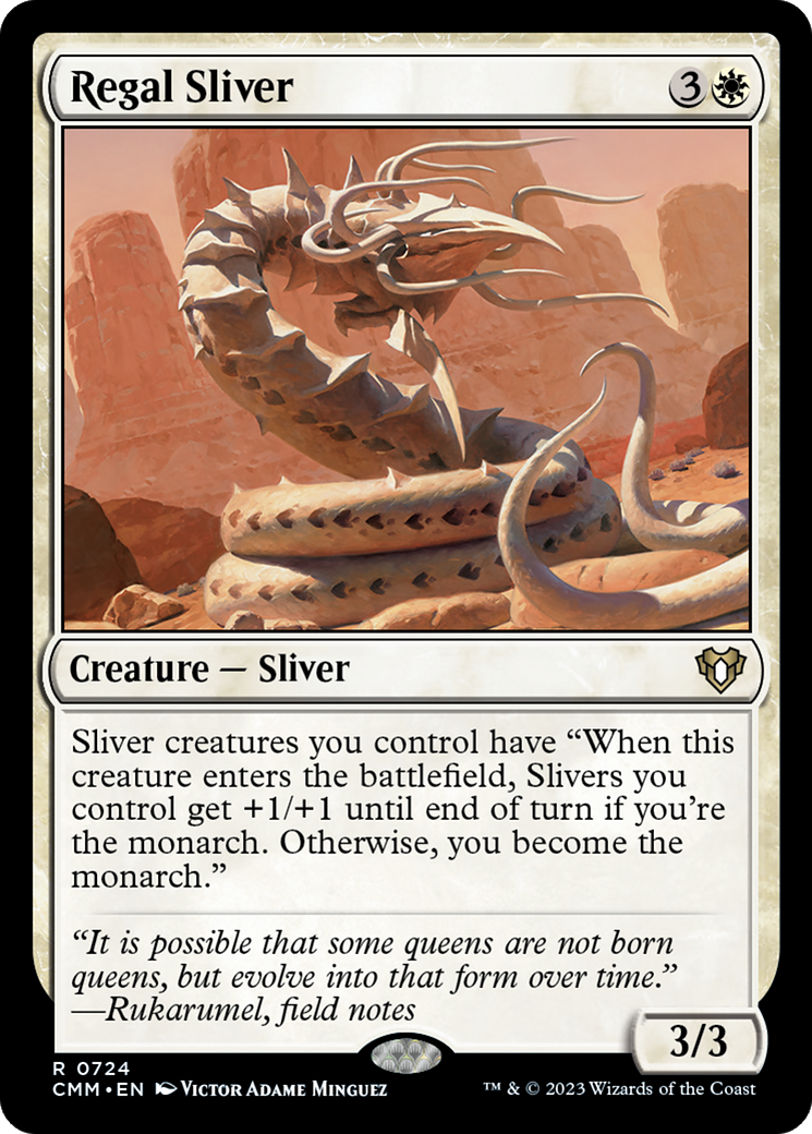 Regal Sliver [Commander Masters] | Grognard Games