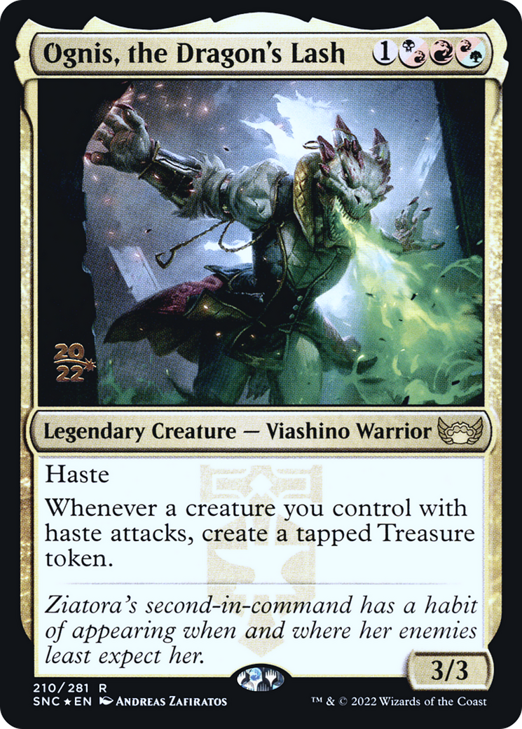 Ognis, the Dragon's Lash [Streets of New Capenna Prerelease Promos] | Grognard Games