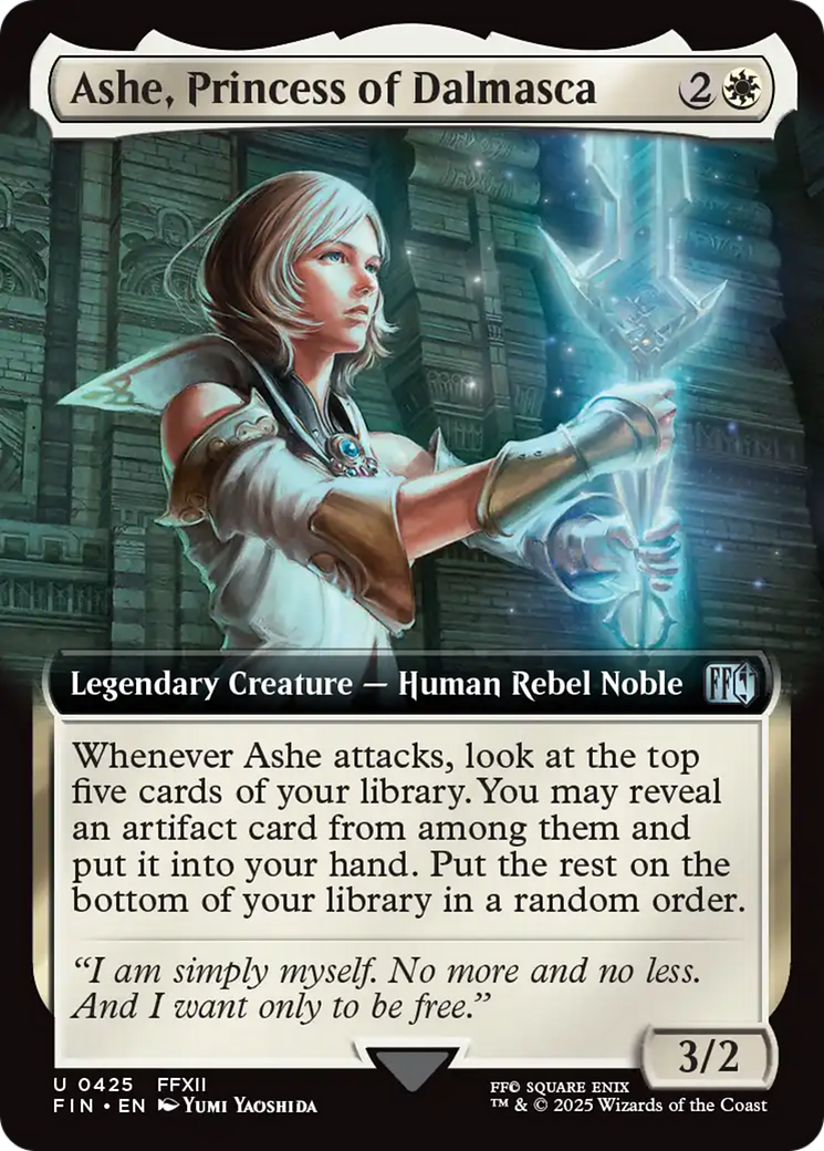 Ashe, Princess of Dalmasca (FIN-425) - FINAL FANTASY: (Extended Art) Foil | Grognard Games