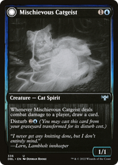 Mischievous Catgeist // Catlike Curiosity [Innistrad: Double Feature] | Grognard Games
