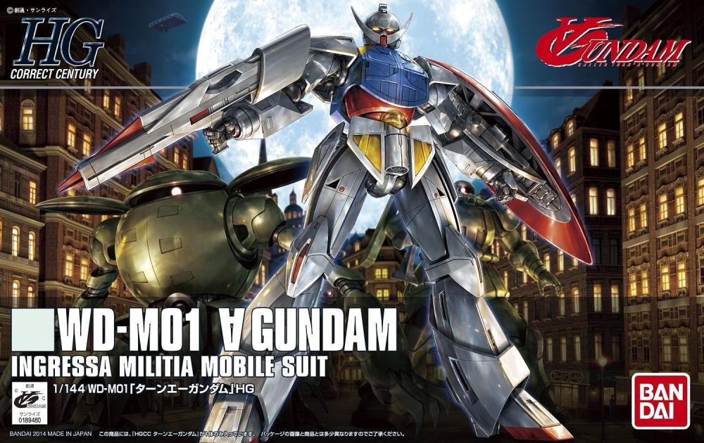 Gundam Model Kit: HGCC 1/144 - Turn A Gundam | Grognard Games