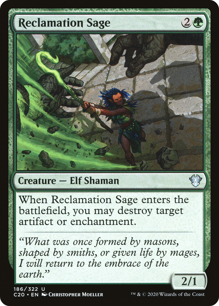 Reclamation Sage [Commander 2020] | Grognard Games