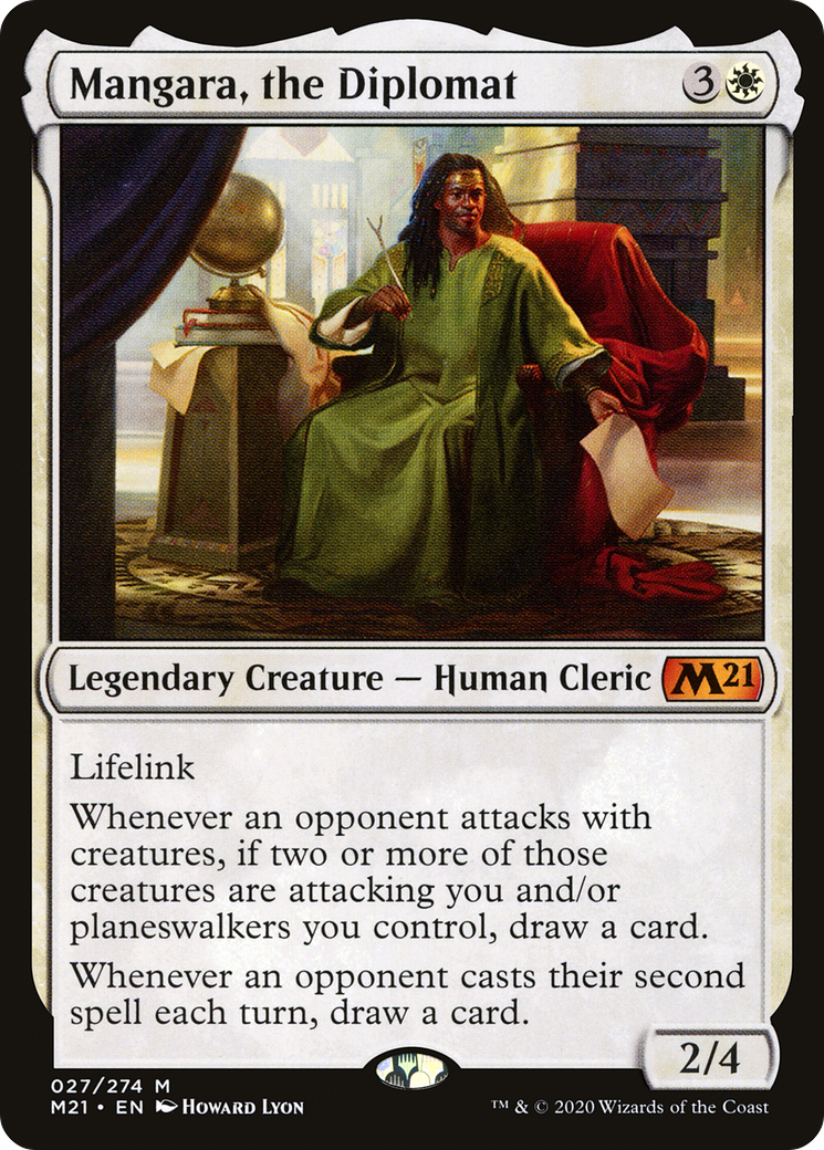 Mangara, the Diplomat [Core Set 2021] | Grognard Games