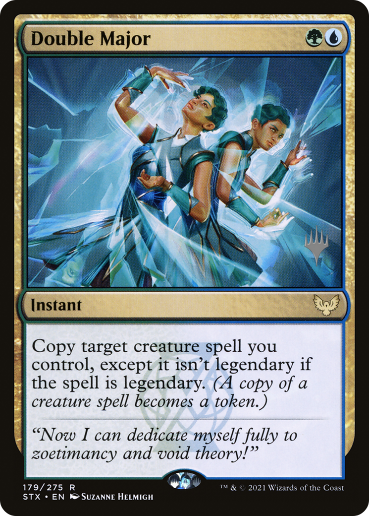 Double Major (Promo Pack) [Strixhaven: School of Mages Promos] | Grognard Games