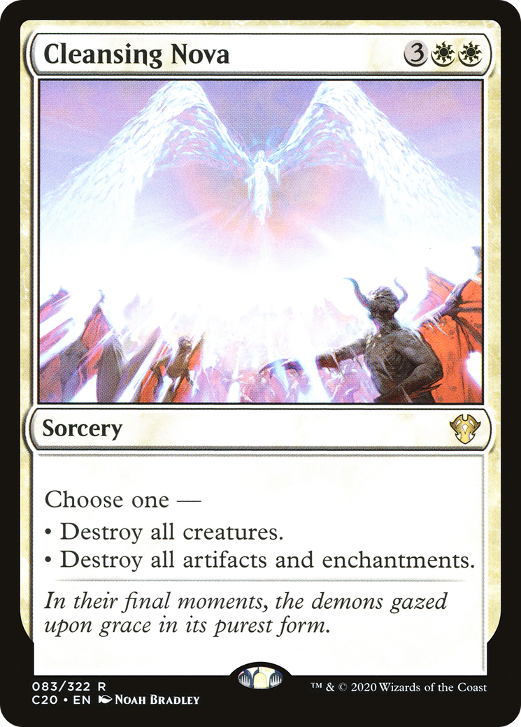 Cleansing Nova [Commander 2020] | Grognard Games